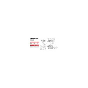 Brembo Racing 6 Kolben Karbon Sattel XA8J101